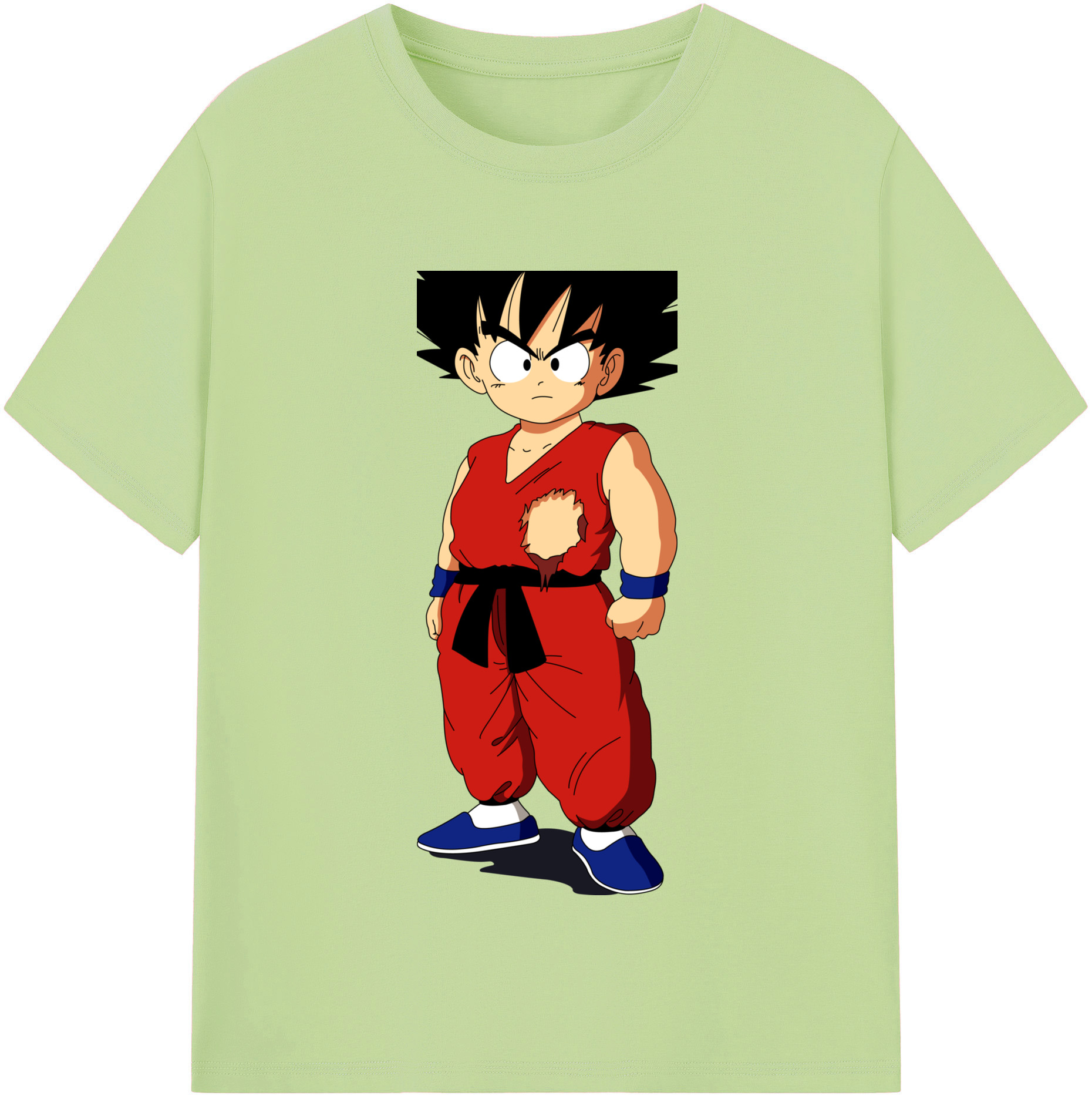 （画像用） ドラゴンボール 孫悟空（そん ごくう）Son Goku カカロット DRAGON BALL Kakarotto 綿100％半袖Tシャツ（フロントプリント）